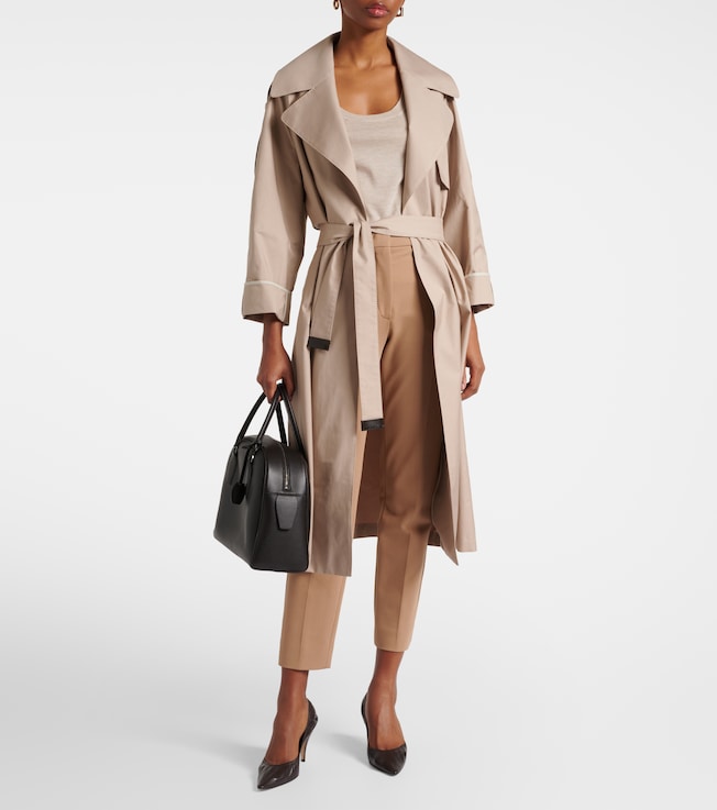 Max Mara Pegno jersey slim pants