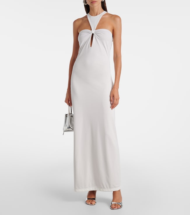 Adriana Degreas Open-back maxi dress