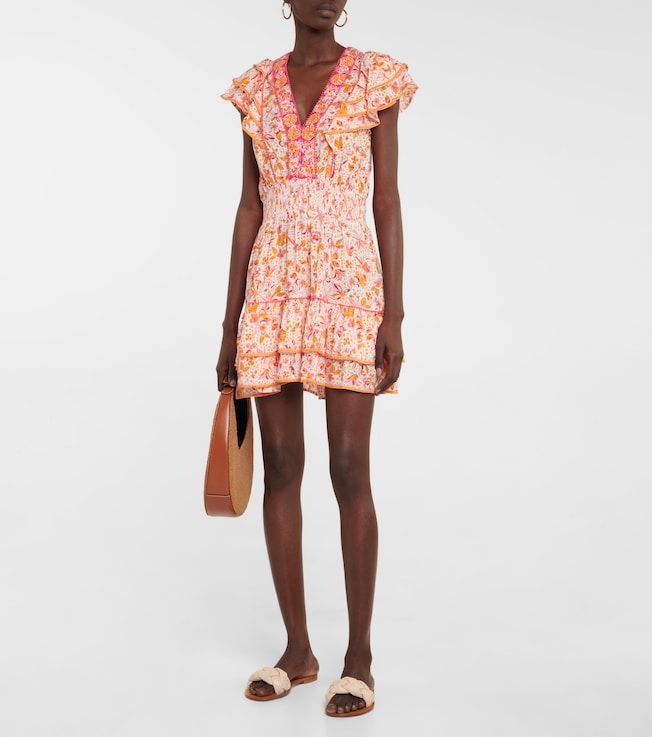 Poupette St Barth Camila floral minidress