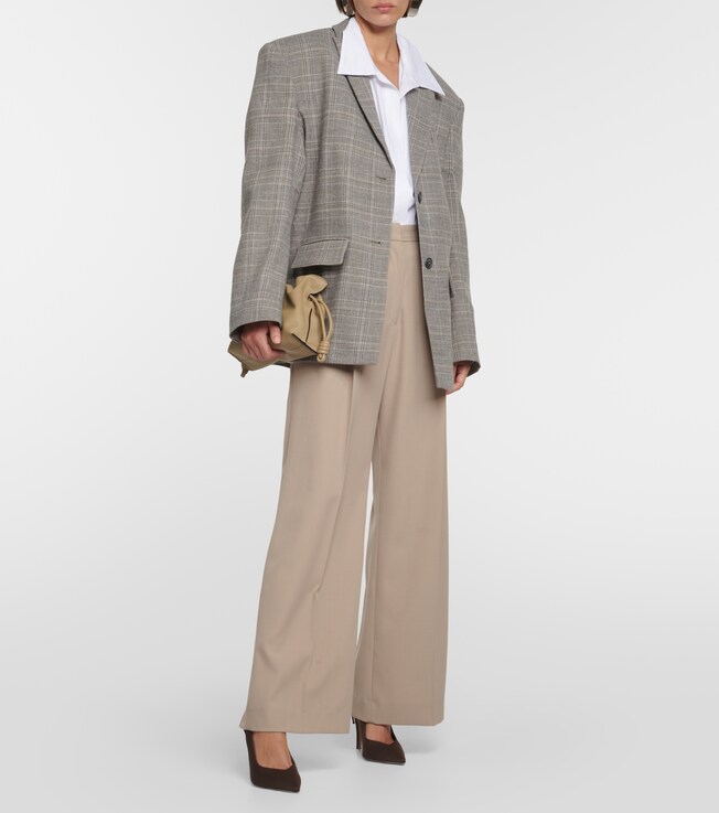 Blazer aus einem Wollgemisch | The Mannei