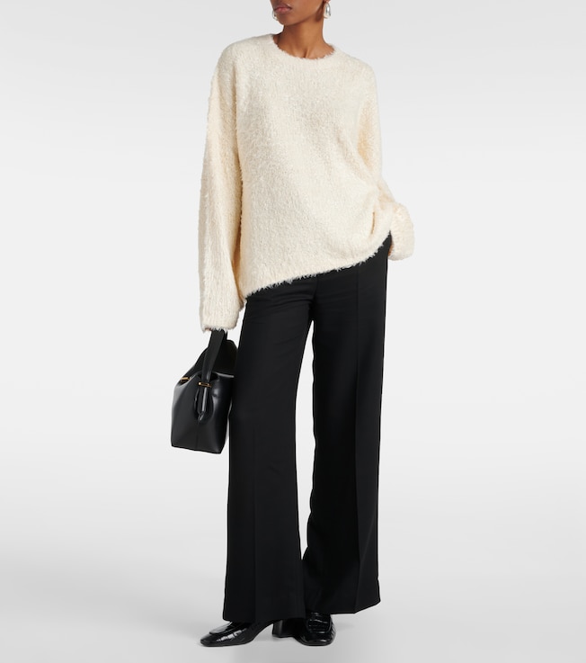 TOTEME Oversized silk sweater