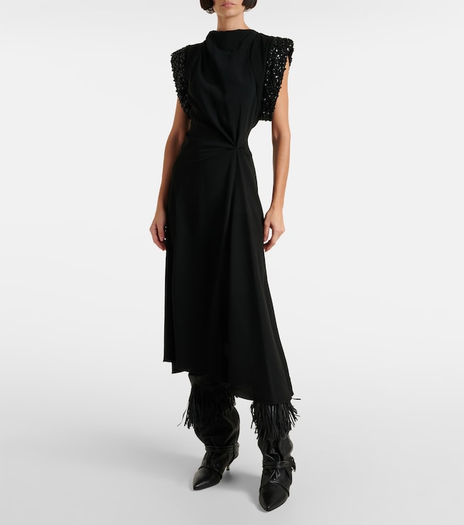 Isabel Marant Leronia sequined midi dress