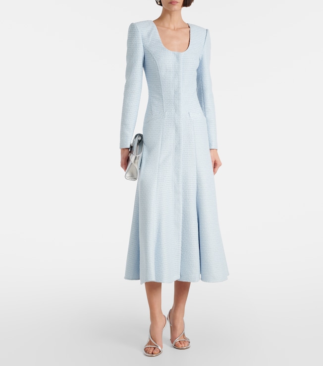 Roland Mouret Jacquard midi dress