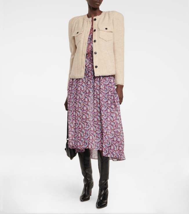 Marant Étoile Nelly wool-blend jacket