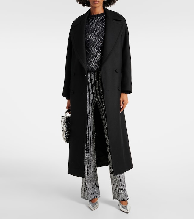 Missoni Zig Zag metallic knit sweater