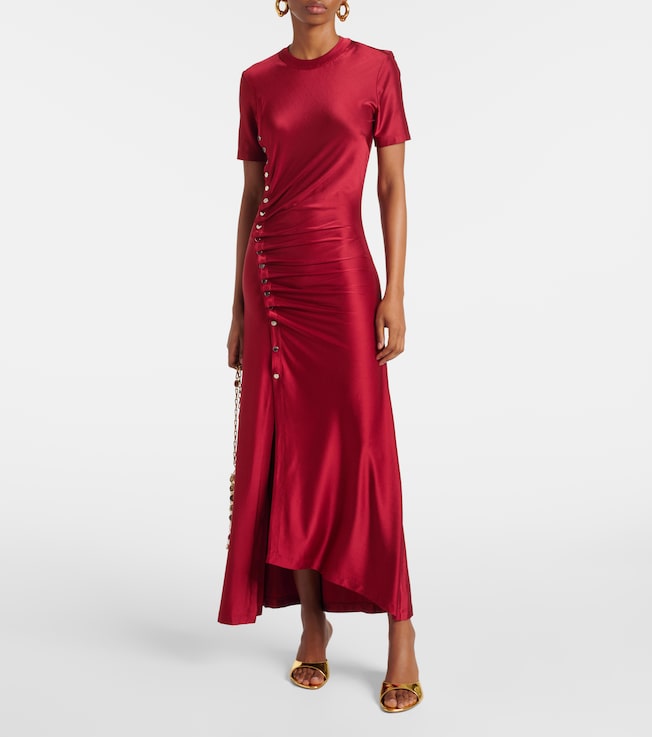Rabanne Jersey midi dress