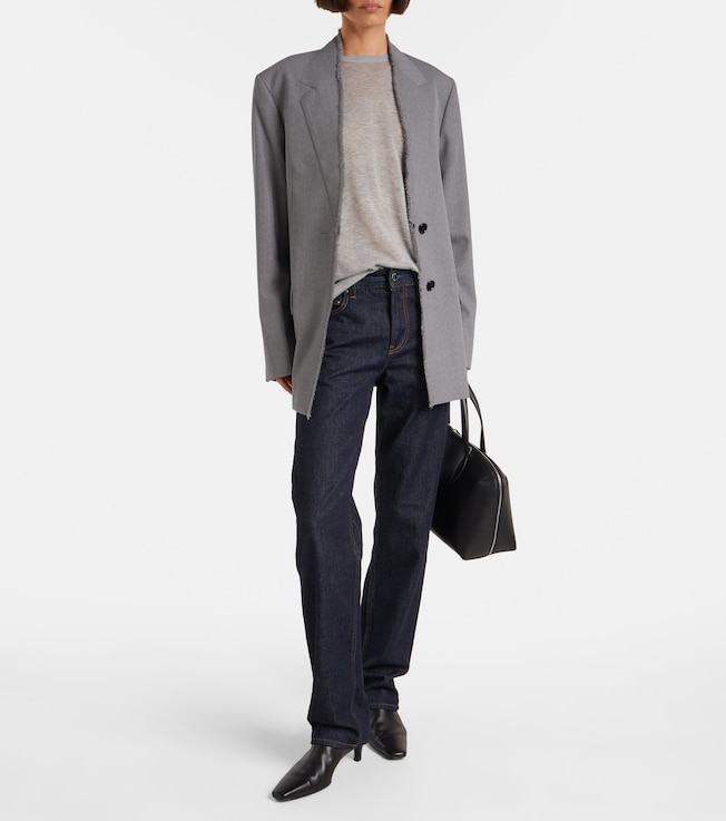 TOTEME Low-rise straight jeans