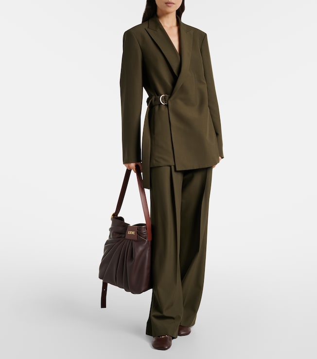 Loewe Belted wool blazer