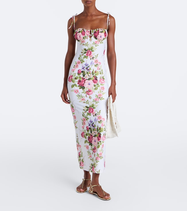 Montce Montce Petal floral maxi dress
