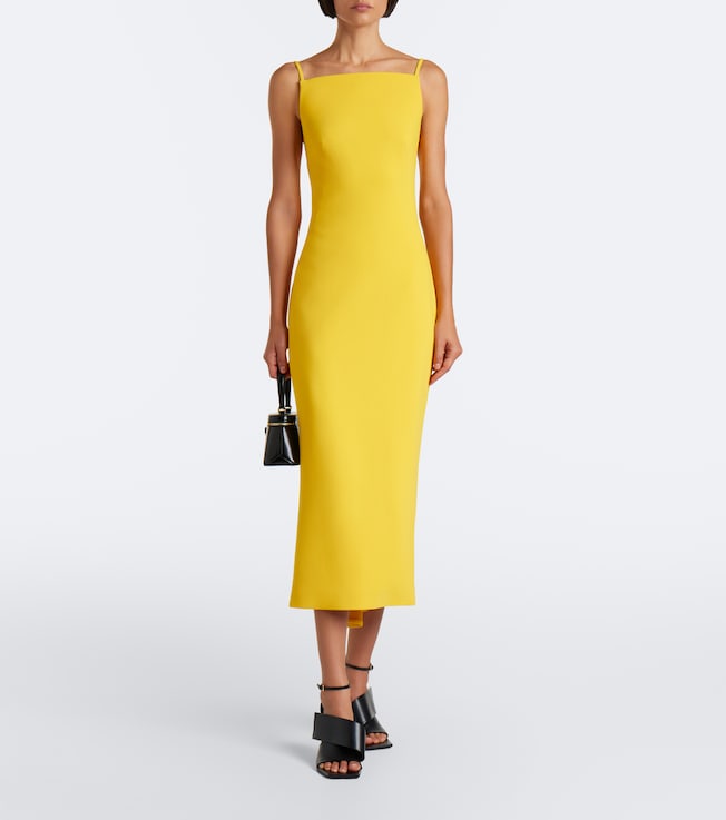 Givenchy Crêpe cady midi dress