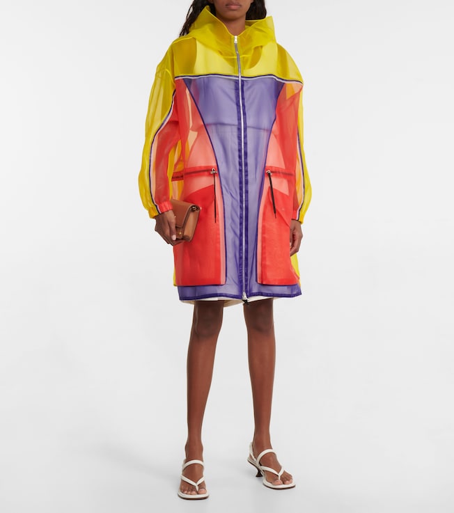 Tod's Colorblocked windbreaker coat