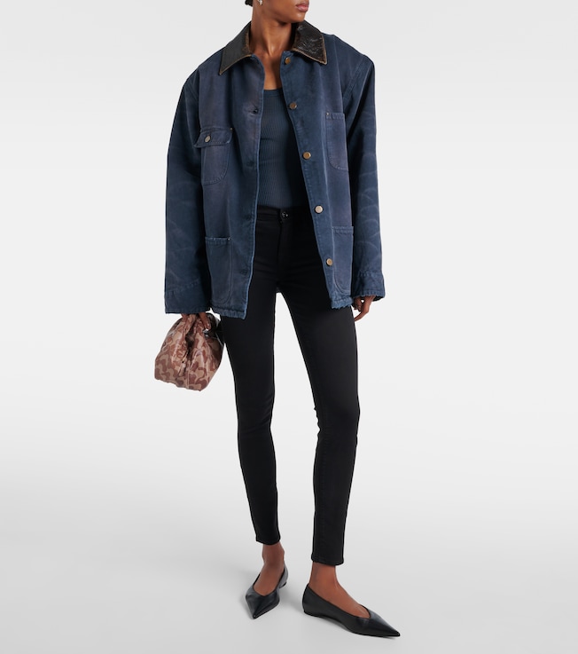 7 For All Mankind The Skinny B(air) mid-rise jeans