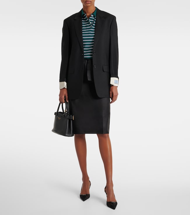 Prada Mohair and wool blazer