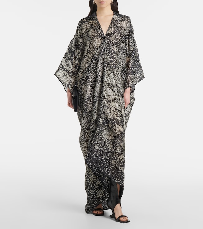 Rick Owens Tommykite draped satin gown