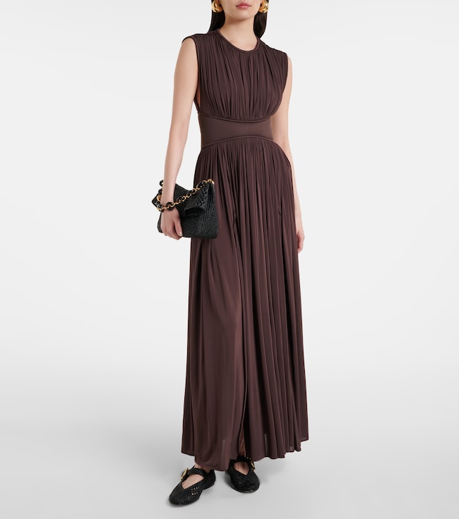 Zimmermann  Illuminate gathered maxi dress