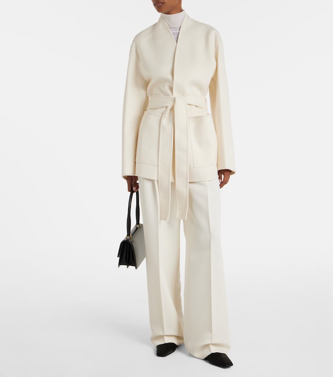 Róhe Belted wool jacket