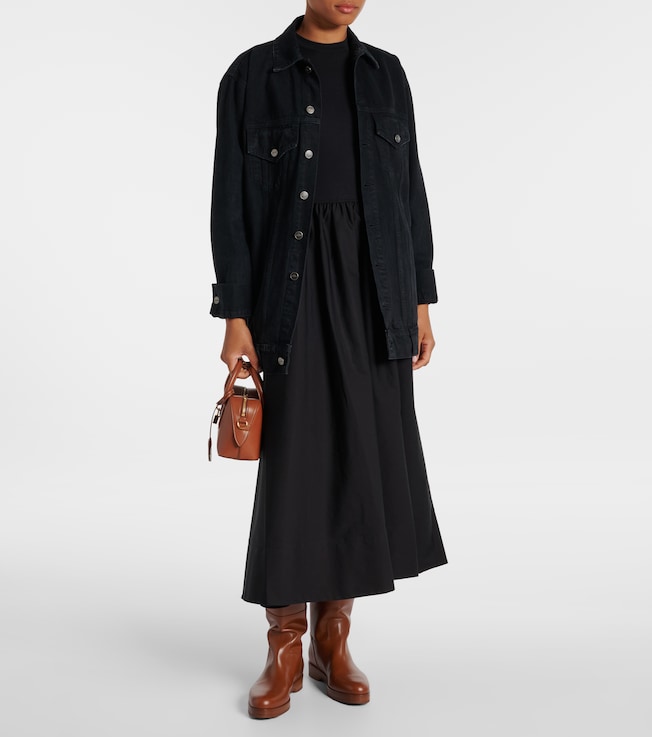 Polo Ralph Lauren Cotton jersey midi dress