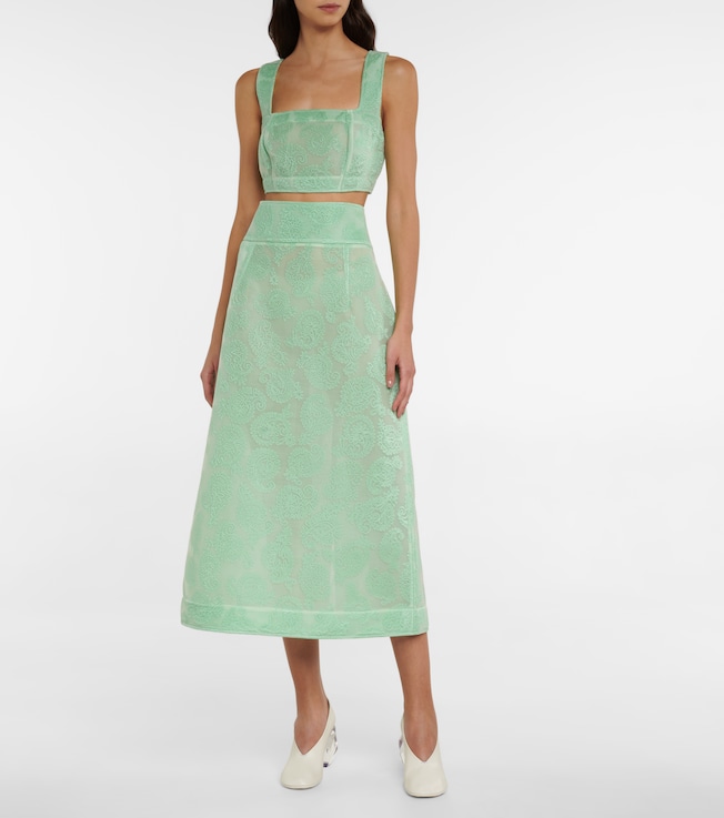 Jil Sander Jacquard bralette