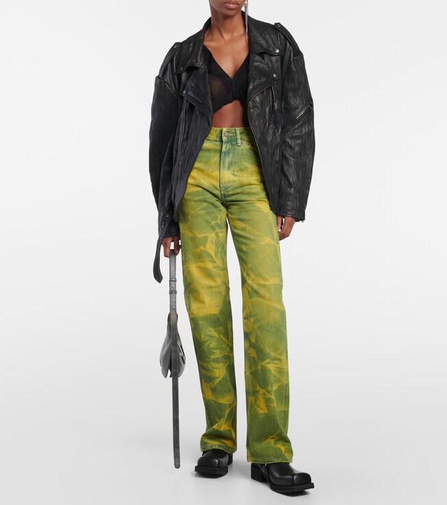 Acne Studios High-rise straight jeans