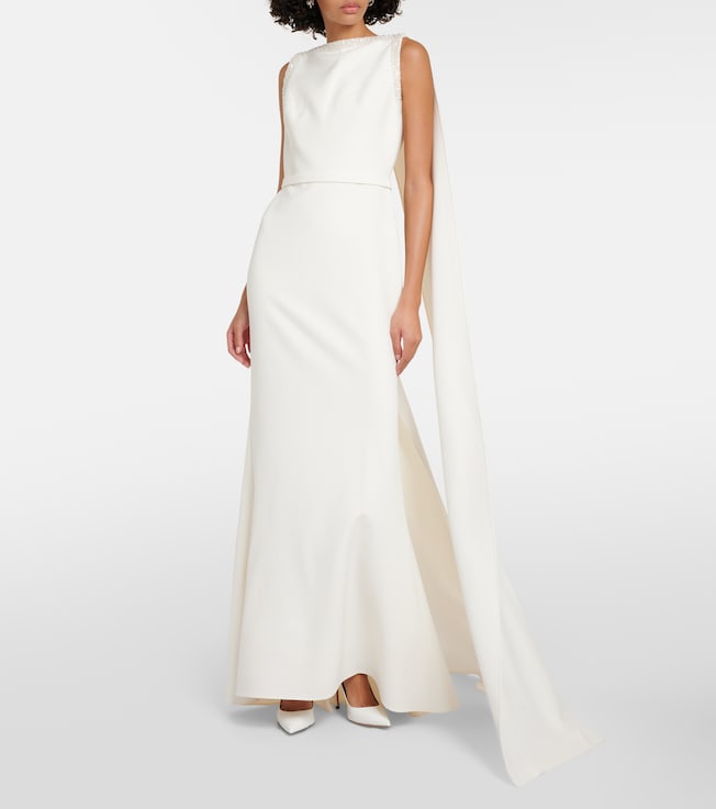 Safiyaa Bridal Ginevra embellished gown