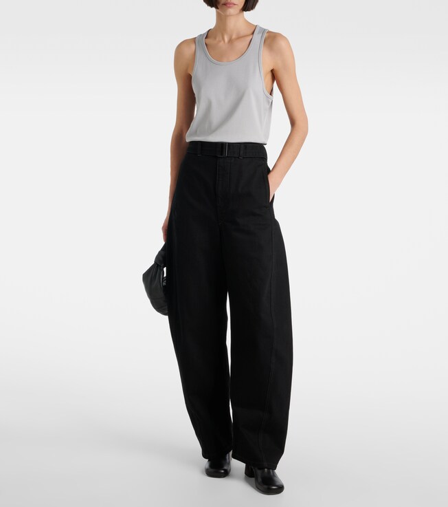 Lemaire Cotton jersey tank top