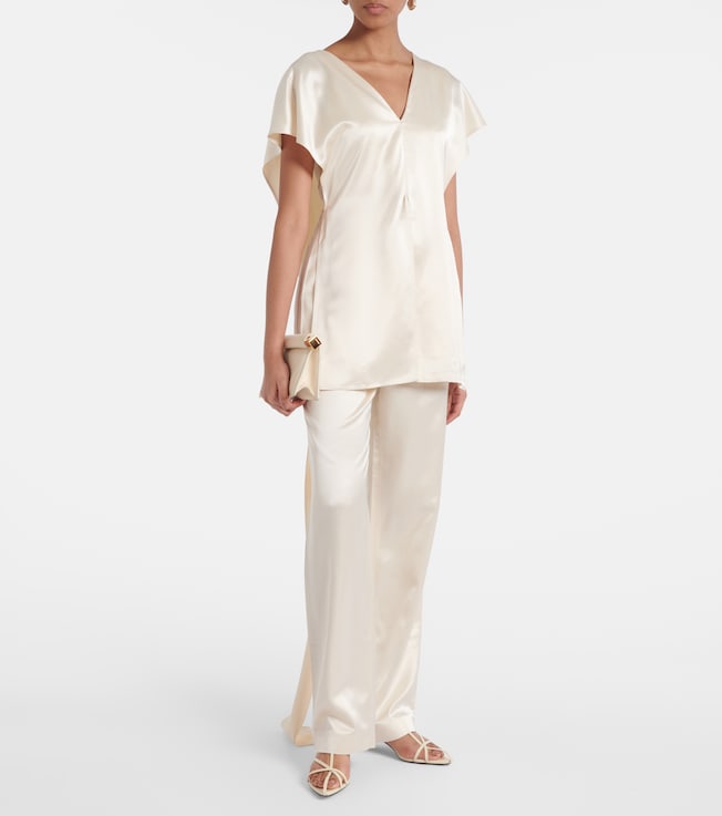 knee length dresses for ladies Erin Dress Sand – TOVE Studio main image 0