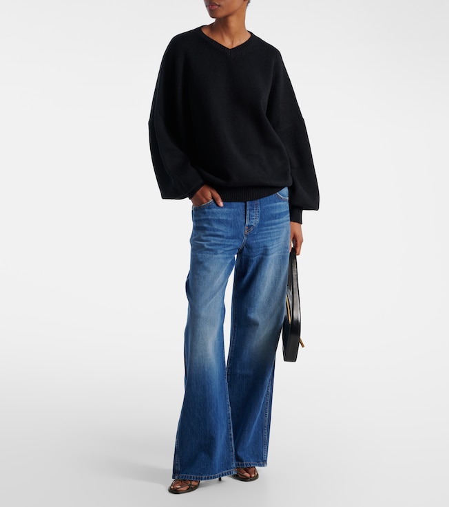 KHAITE Wolfe cashmere sweater