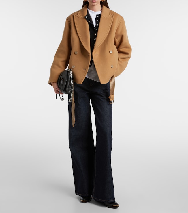 Isabel Marant Winry wool and cashmere jacket