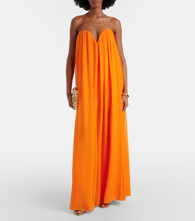 Rachel Gilbert Pamina draped gown