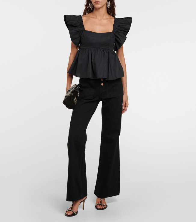 Ulla Johnson Lou high-rise flared jeans
