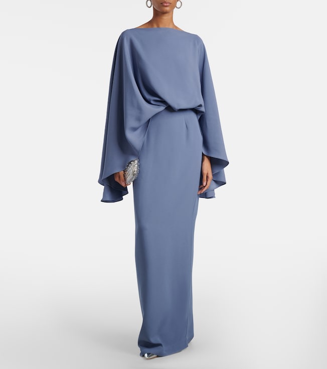  Eolia crêpe cady gown