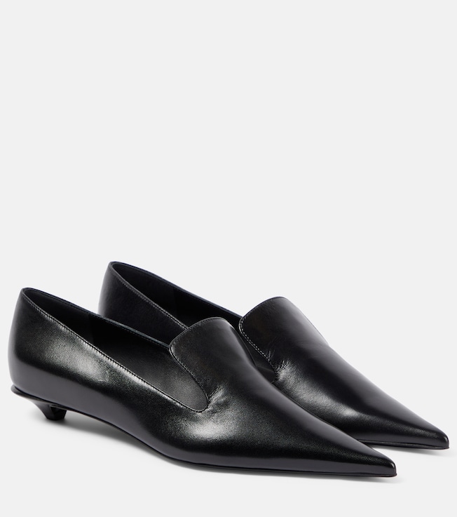 Proenza Schouler Point 25 leather pumps