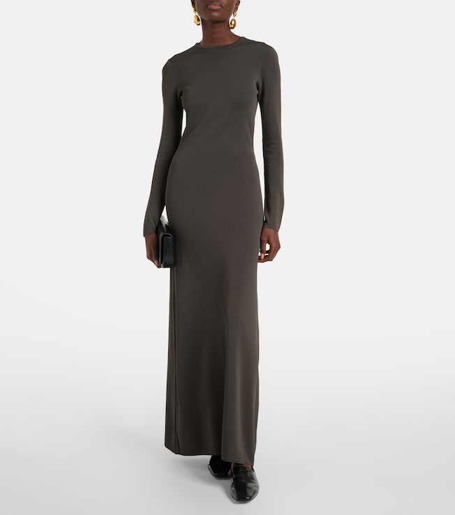 Fforme Scudder knitted maxi dress