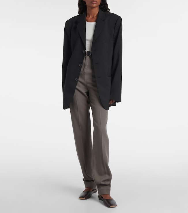 Calvin Klein Viola oversized pinstripe blazer