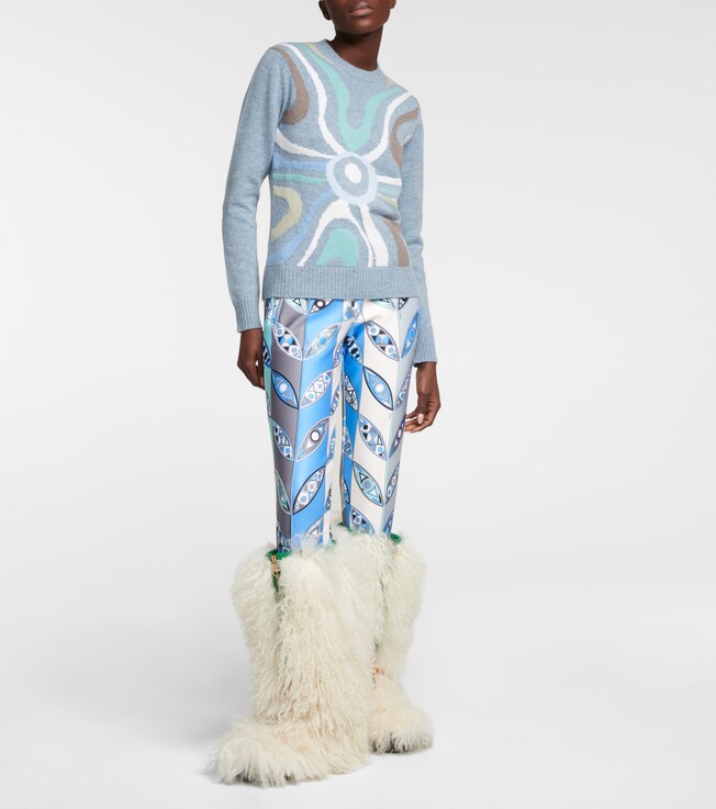 Pucci x Fusalp Marmo wool sweater