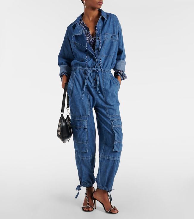 Marant Étoile Idany denim jumpsuit