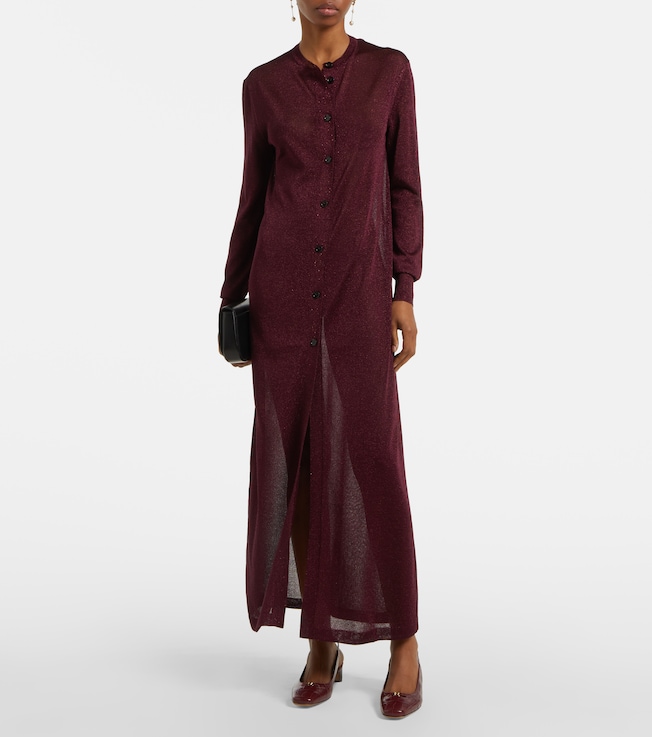Ferragamo Lamé cardigan