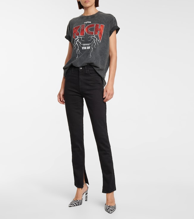 3x1 N.Y.C. Kaya skinny split-cuff jeans