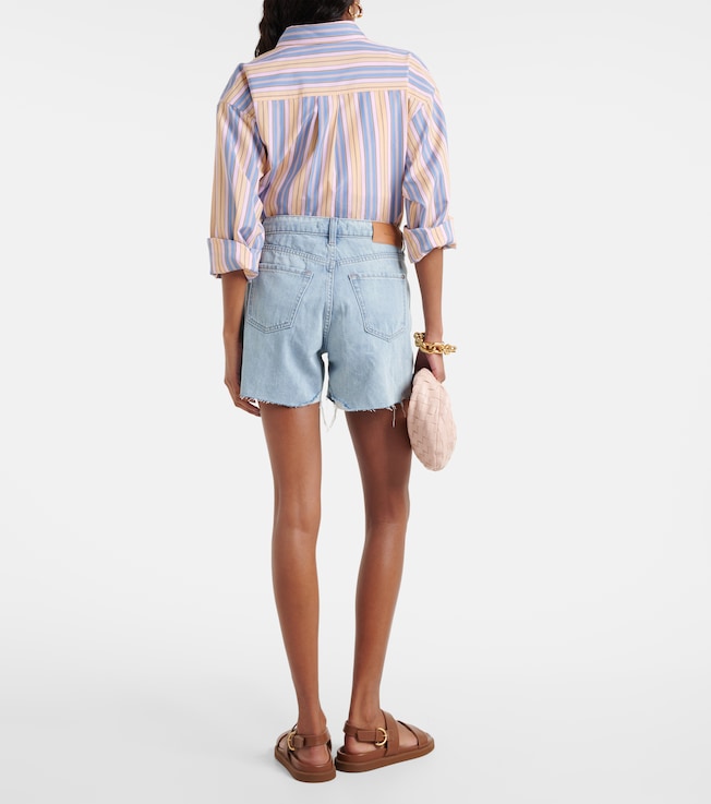 7 For All Mankind 7 For All Mankind Monroe high-rise denim shorts