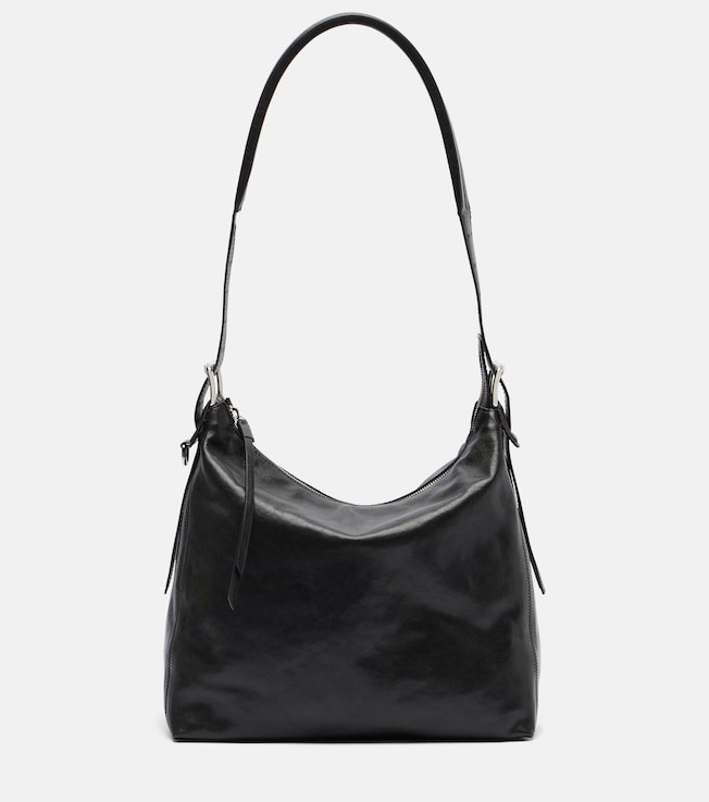 Lemaire Small belted leather shoulder bag