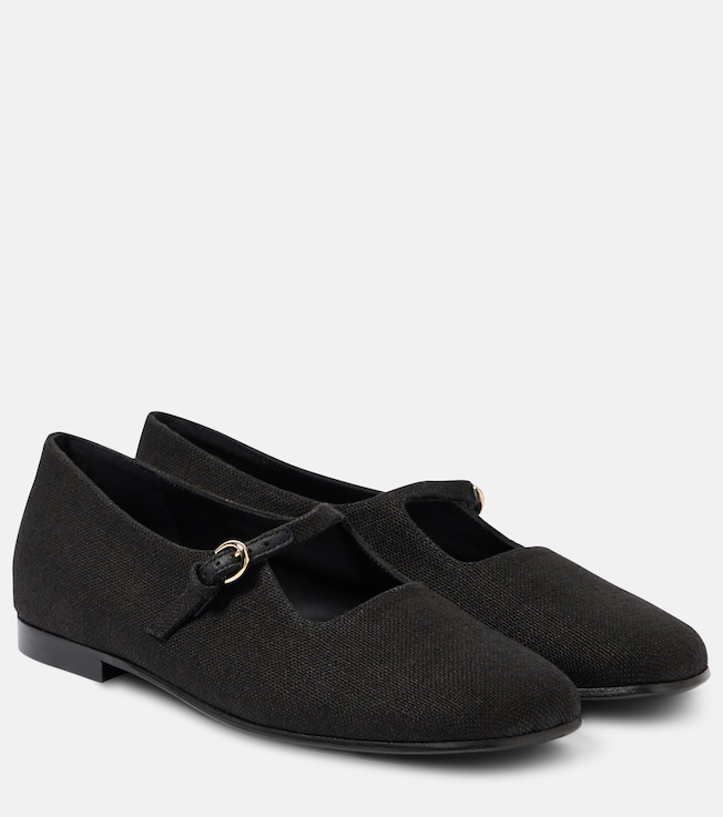 CO Canvas Mary Jane flats