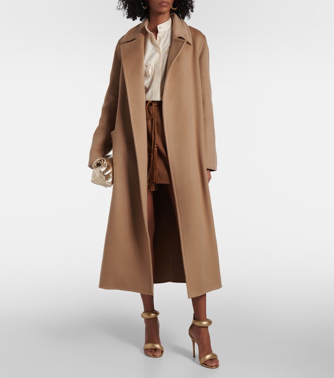 Max Mara Cashmere wrap coat