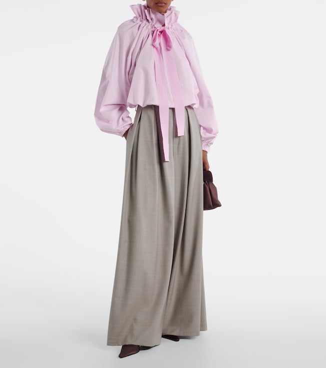 Patou Iconic cotton poplin blouse