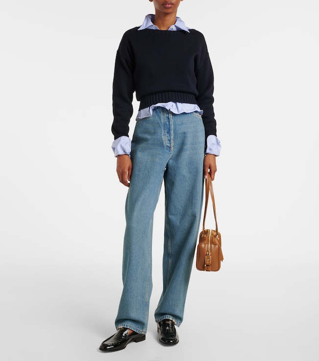Prada High-rise straight jeans