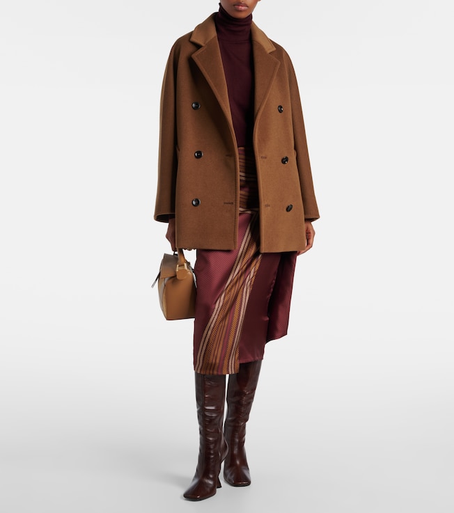 Max Mara Rebus wool and cashmere coat