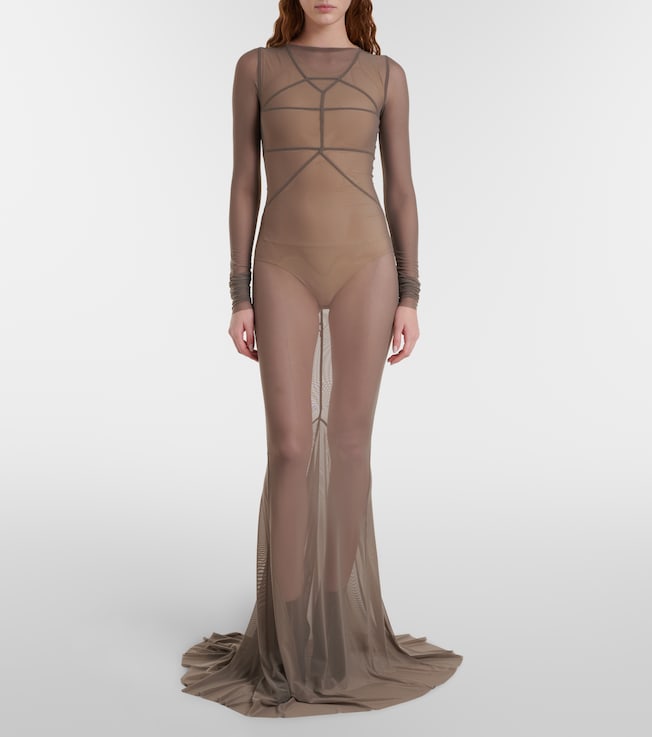 Rick Owens Temple tulle gown