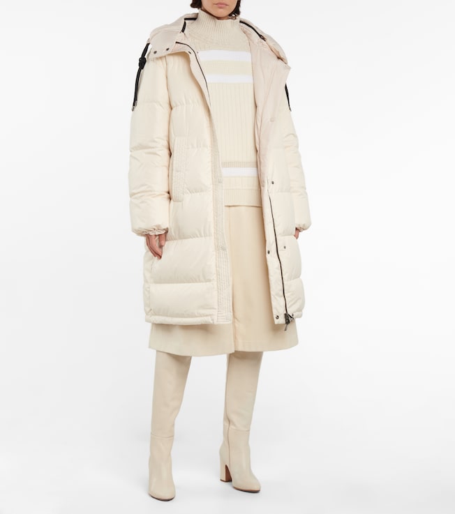 Moncler Erysimum hooded down coat