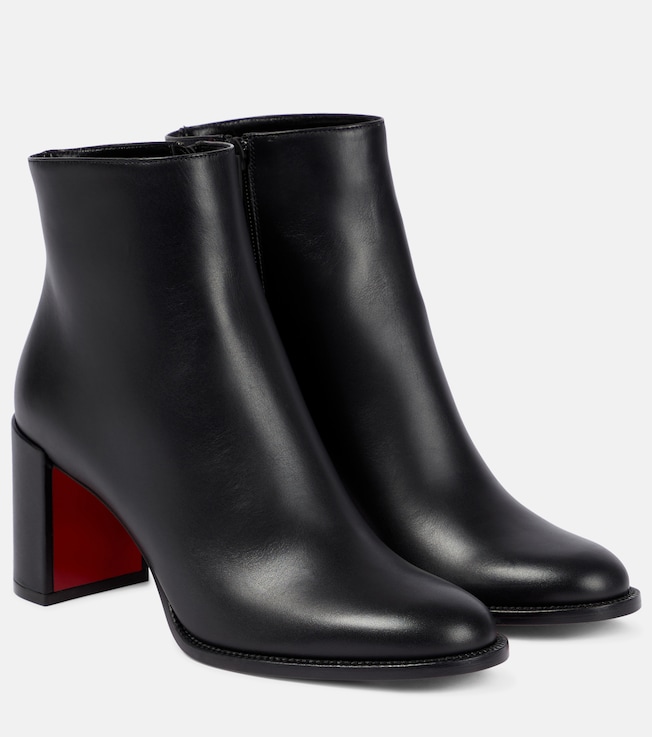 CHRISTIAN LOUBOUTIN Adoxa 70 leather ankle boots