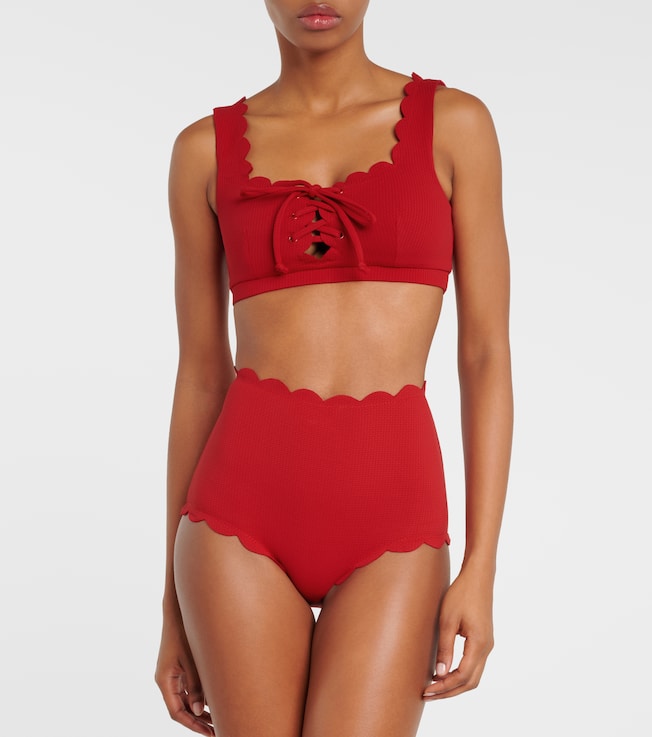 Marysia Santa Monica high-rise bikini bottoms
