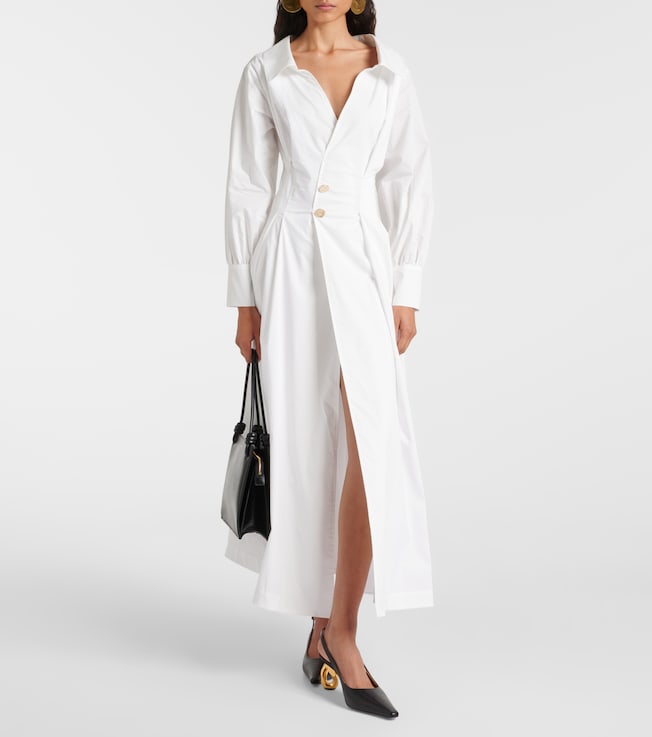 Altuzarra Isabela cotton-blend midi dress